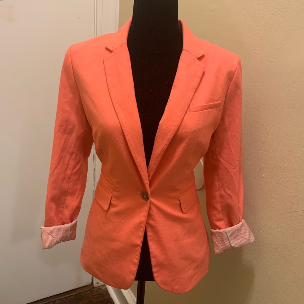 H&M Coral Blazer